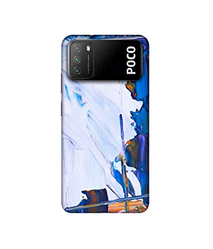 Image of Amazon Brand - Solimo Designer Canvas Paint 3D Printed Hard Back Case Mobile Cover for Mi Poco M3