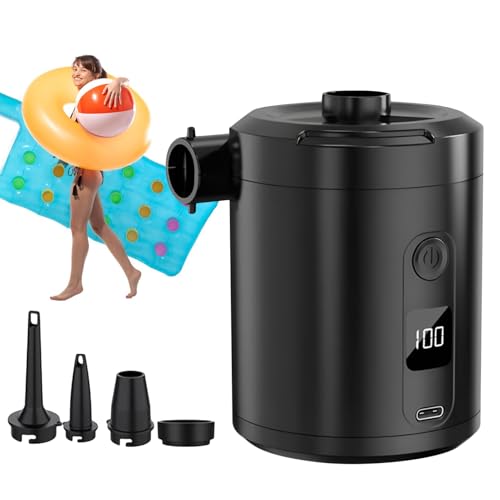 Pompe pour lit gonflable de camping idéale pour vos nuits sous la tente