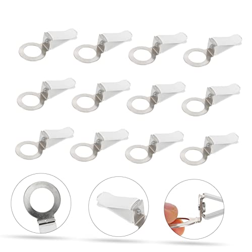 Image of Gatuida 72 Pcs Perfume Clip Shopping Trolley on Wheels Car Fresheners Vent Clips Diffusers for Essential Oils Car Aroma Clip Car Essential Oil Diffuser Refresher Iron Air White, Whitex3pcs