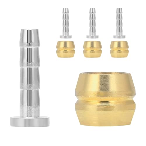 Qrity Kit Olive Freno a Disco Set di 4 Inserti e Pins Compatibili con BH90, per Tubo Flessibile del Freno a Disco Idraulico Tubo