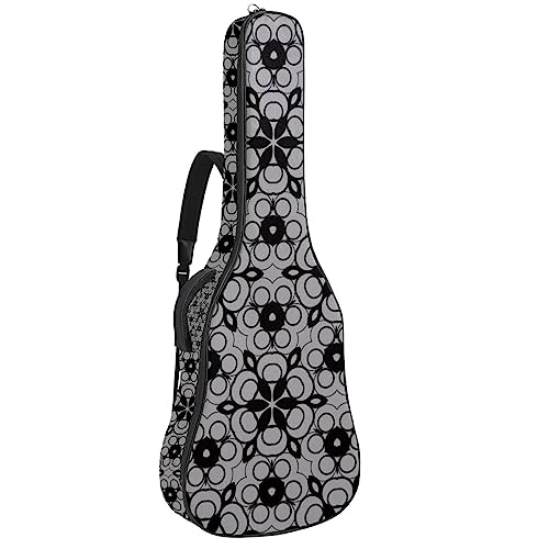 Housse pour guitare acoustique – Motif lettre abstraite – Gris – Grand étui pour guitare compatible avec la plupart des tailles de guitare, Multicolore 4., 42.9×16.9×4.7 in, Motif imprimé tendance - Les Beatles, Paul McCartney, John Lennon, RIngo Starr, George Harrison Housse pour guitare acoustique – Motif lettre abstraite – Gris – Grand étui pour guitare compatible avec la plupart des tailles de guitare, Multicolore 4., 42.9x16.9x4.7 in, Motif imprimé tendance