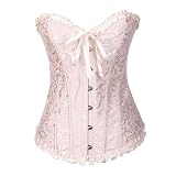 I corsetti sono realizzati in un tessuto morbido che si adatta al tuo corpo, rendendoli comodi da indossare tutto il giorno! I nostri corsetti da donna sono progettati per essere leggeri, traspiranti e comodi in modo da poter muoversi liberamente. Questo top bustier supporto struttura ossea in plastica aiuterà a mantenere la colonna vertebrale dritta in modo da avere un aspetto migliore e rimanere più energico