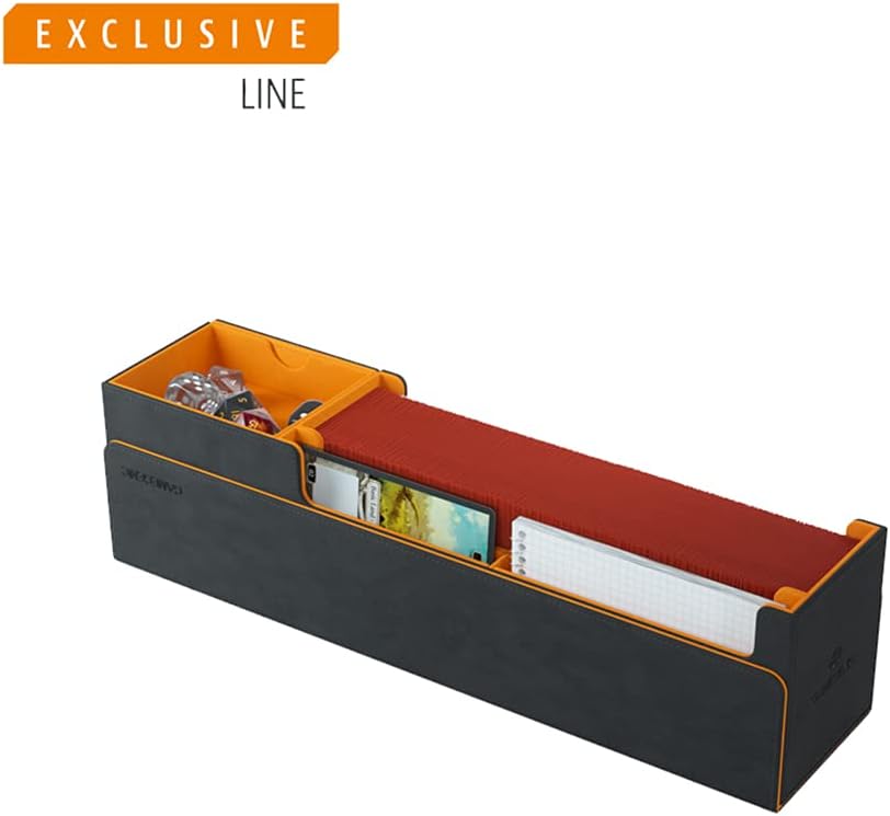 Cards Lair 400+ Convertible Deck Box | Double-Sleeved Card Storage | Premium Card Game Protector | Nexofyber Surface | Holds up to 400 Cards | Blue Color | Made by Gamegenic : Toys & Games