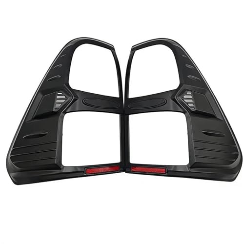 Coque extérieure feu arrière Toyota Hilux Revo protège optique noir mat