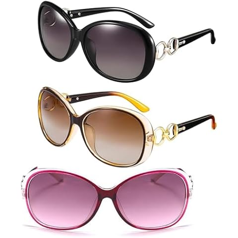 KBCYRT 3 Pcs Sunglasses Womens Cover
