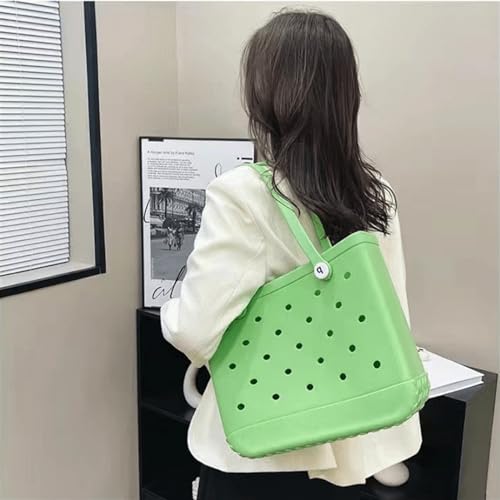 Beach Bag Storage Handbag EVA Basket Pet Hole Bag Handbag (Color : 10, Size : 27 * 21 * 11cm)2
