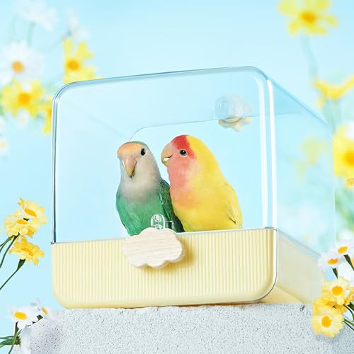 Douche à oiseaux pour perroquet pour le bain des petits canaris - 8