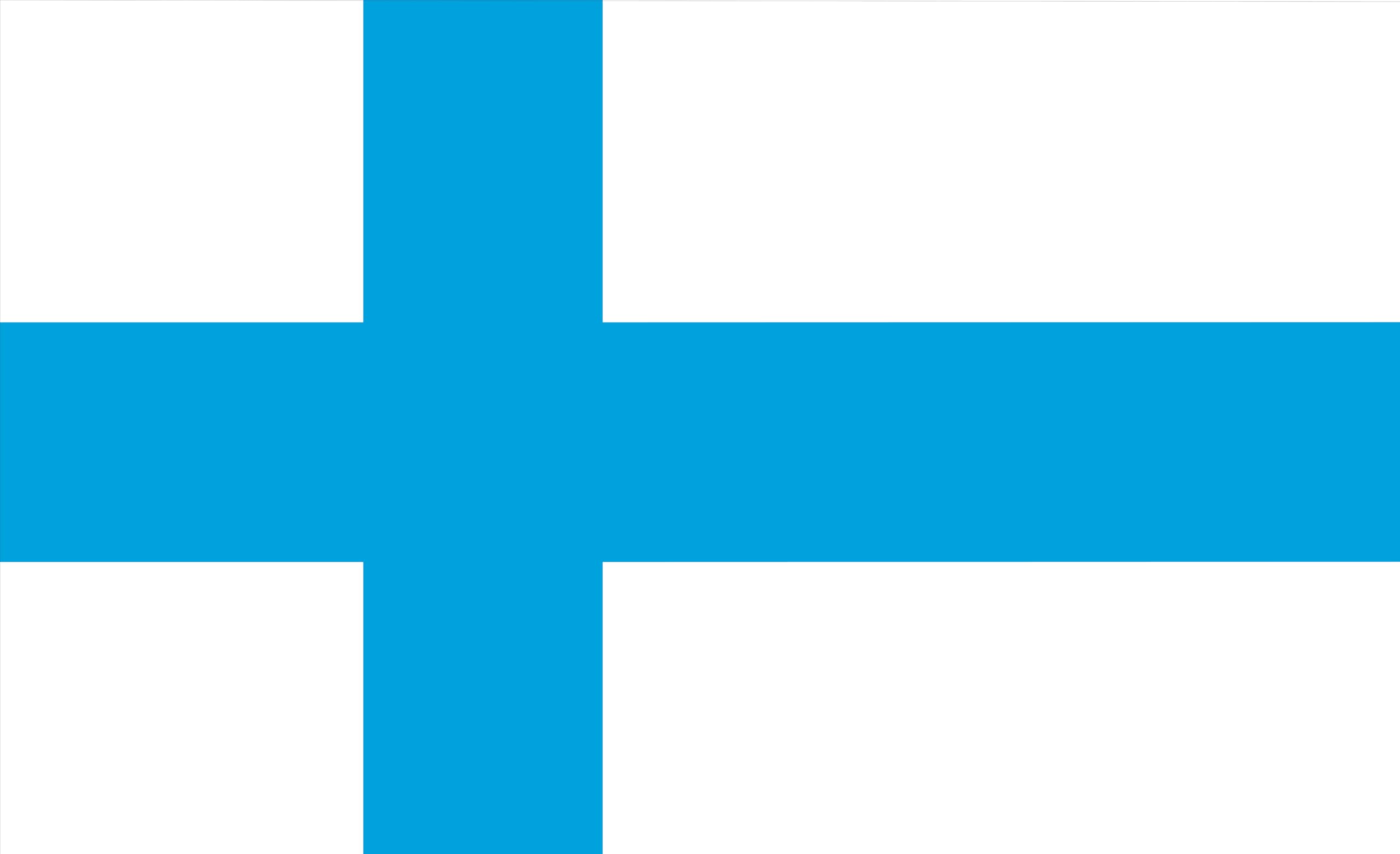 Drapeau de la Finlande bleu et blanc pour décorations et événements extérieurs