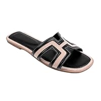 Fashion Thirsty Wheres That From Flat Sandals Womens Black Pu 7 UK