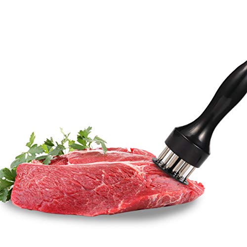 Meat Tenderizer Needle Stainless Steel Reusable Kitchen Tool Meat Tenderizer Sharp Blades for Beef - Thumbnail 4