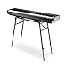 On-Stage KS7150 Platform-Style Keyboard Stand (Setup for Keyboards, Synths, Organs, and Electric Pianos, 230 lb Capacity, Adjustable Height and Width, Folding, Portable, Rubber Feet, Metal, Black)