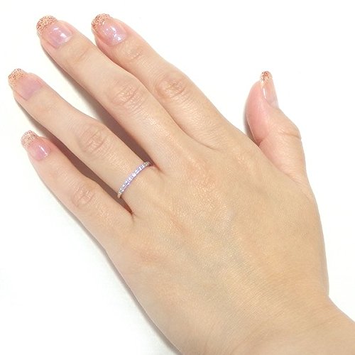Amazon.co.jp: ダイヤモンド リング ハーフエタニティ 0.3ct プラチナ 