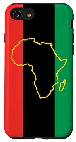 iPhone SE (2020) / 7 / 8 African Nations - Pan Africa Flag Case