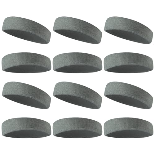 Image of Sweatbands Sports Headband for Men & Women - Terry Cloth Moisture-Wicking Sports Towel Headband for Tennis, Basketball, Running, Gym, and Fitness Working Out