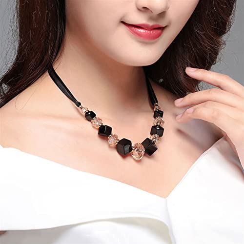 Accessoires de mode en cristal d'onyx KELIEQA, bijoux vintage d'exception - 2