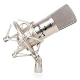 LOW-CUT-FILTER: Zusätzlich verfügt das auna Studio-Mic über einen integrierten Low-Cut-Filter, der bei Bedarf über einen im Gehäuse versteckten Schalter aktiviert werden kann. Die Stromversorgung erfolgt segmentsüblich via 48 V Phantomspeisung.
