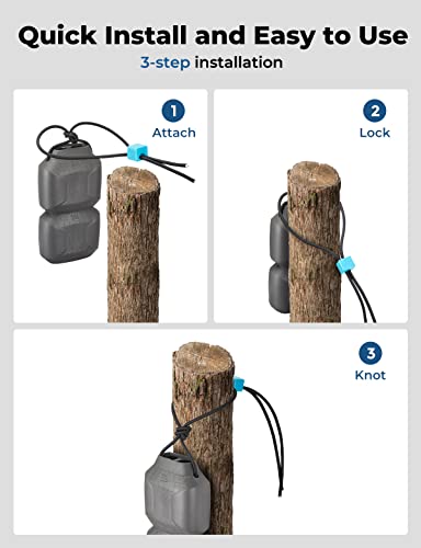 Kemimoto Boat Fenders, Boat Bumpers For Docking With Rope, Upgraded Adjustable Modular Fenders, Boat Fenders For Docking With Rope, Boat Accessories For Bass Boat, Jon Boats, Dock, Etc (3 Blocks) #TOP4