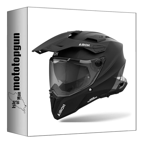 Casque Dual Moto Airoh Commander 2 Noir Mat Taille XXL