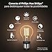 Philips Hue White Dimmable Filament A19 Smart Edison Vintage LED Bulb, Bluetooth & Hub Compatible (Hue Hub Optional), Voice Activated with Alexa