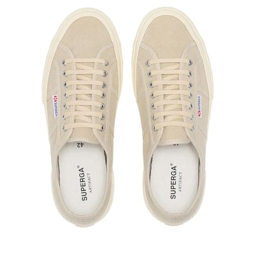 Image of Washed Cotton Navy-Offwhite 2750 OG by Superga