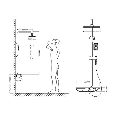 Buse d'économie d'eau pour ensemble de douche réduisant vos factures - 8