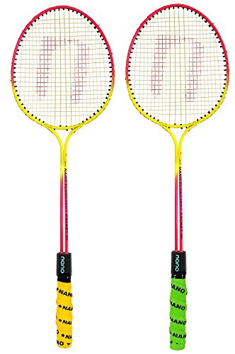 Image of Dixon Combo Aluminum Badminton Racket Set, (Multicolor)