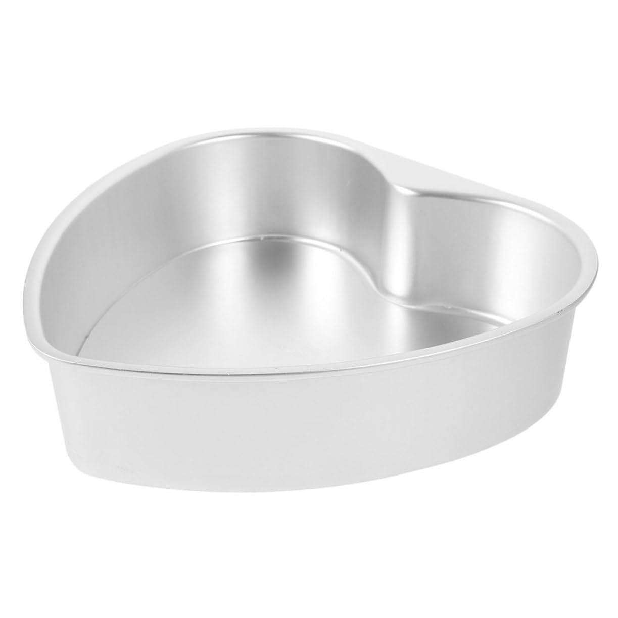 TOPBATHY 5pièces Moule à Gâteau Coeur Avec Fond Amovible Outil De Pâtisserie Pour Sucrées à Pratique Et Antiadhésif Pour Célébrations Et Événements