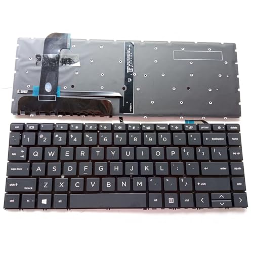 Clavier d'ordinateur portable rétroéclairé américain sans cadre HP Zbook Studio G7 G8