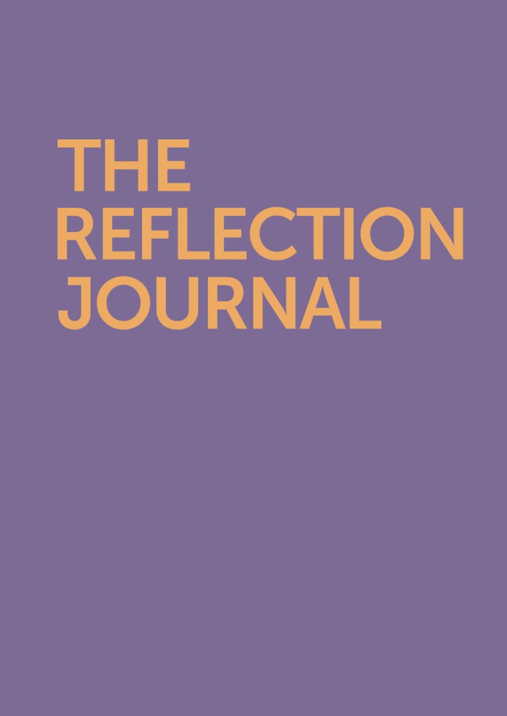 Reflection Journal