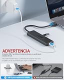 acer Hub USB 3.0 con 5 porte, 4 Porte Dati USB 5Gbps Per PC- 60cm - 11