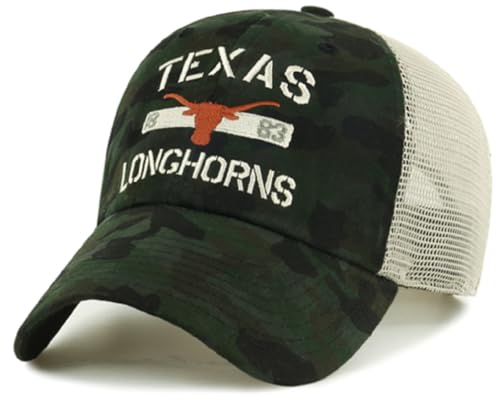 Gorra trucker ajustable camuflado Texas University miniatura 1