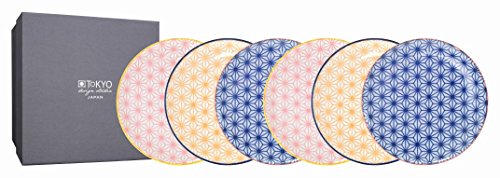 TOKYO design studio Star Wave Set di 6 Piatti