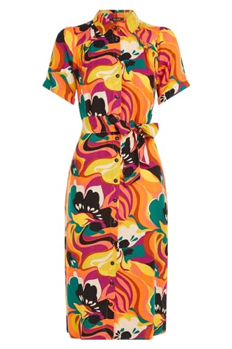 Robe tunique Carina Aurelia King Louie orange coquille taille 46
