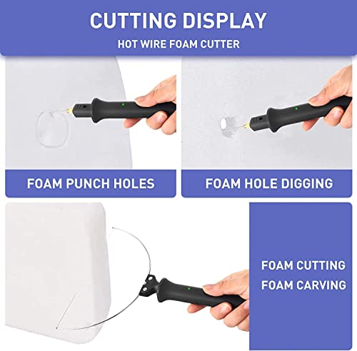 3 In 1 Foam Cutter, Gochange Electric Cutting Machine Pen Tools Kit, 100-240V /18W Styrofoam Cutting Pen With Electronic Voltage Transformer Adaptor For Foam Cutting, Holes Digging, Details Handling #TOP4