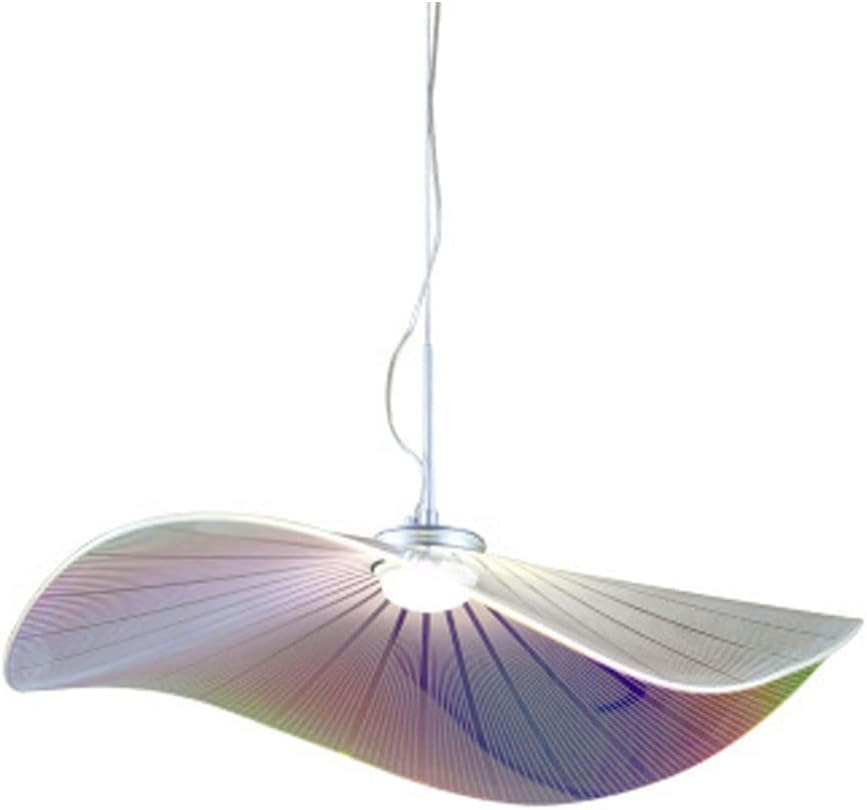 Luminaire suspendu feuille de lotus déco pour magasin de vêtements et salon