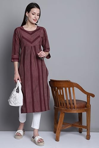 Image of Merira Women's Cotton Solid Regular Dress Shirt