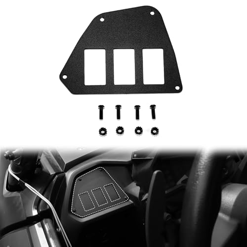 Side Switch Panel for Honda Talon 1000 Accessories, Heavy-Duty Al...