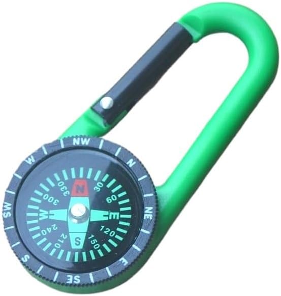 Plastic Climbing Buckle Compass Outdoor Camping Hanging Clip