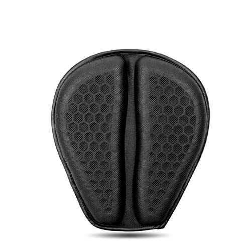 Coussin de siège de moto gel nid d'abeille housse de siège respirante maille 3D protection
