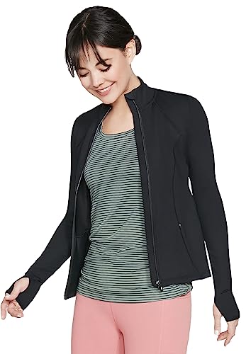 Image of Skechers Nylon Womens Standard Length Jacket