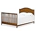Davinci Charlie 4-in-1 Convertible Baby Crib - GREENGUARD Gold Certified Convertible Crib to Toddler Bed, Daybed, Full-Size Wooden Bed, Durable, 4 Adjustable Mattress Heights - Chestnut