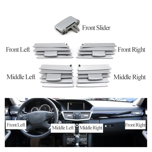 Kit de ventilación frontal derecho para Benz Clase E W212 que devuelve el flujo de aire perfecto 3
