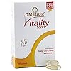 Omegor® ​​Vitality 1000 – 90% Omega-3 Tg! Ifos zertifiziert seit 2006. Epa 535Mg und Dha 268Mg pro Perle. Struktur min…