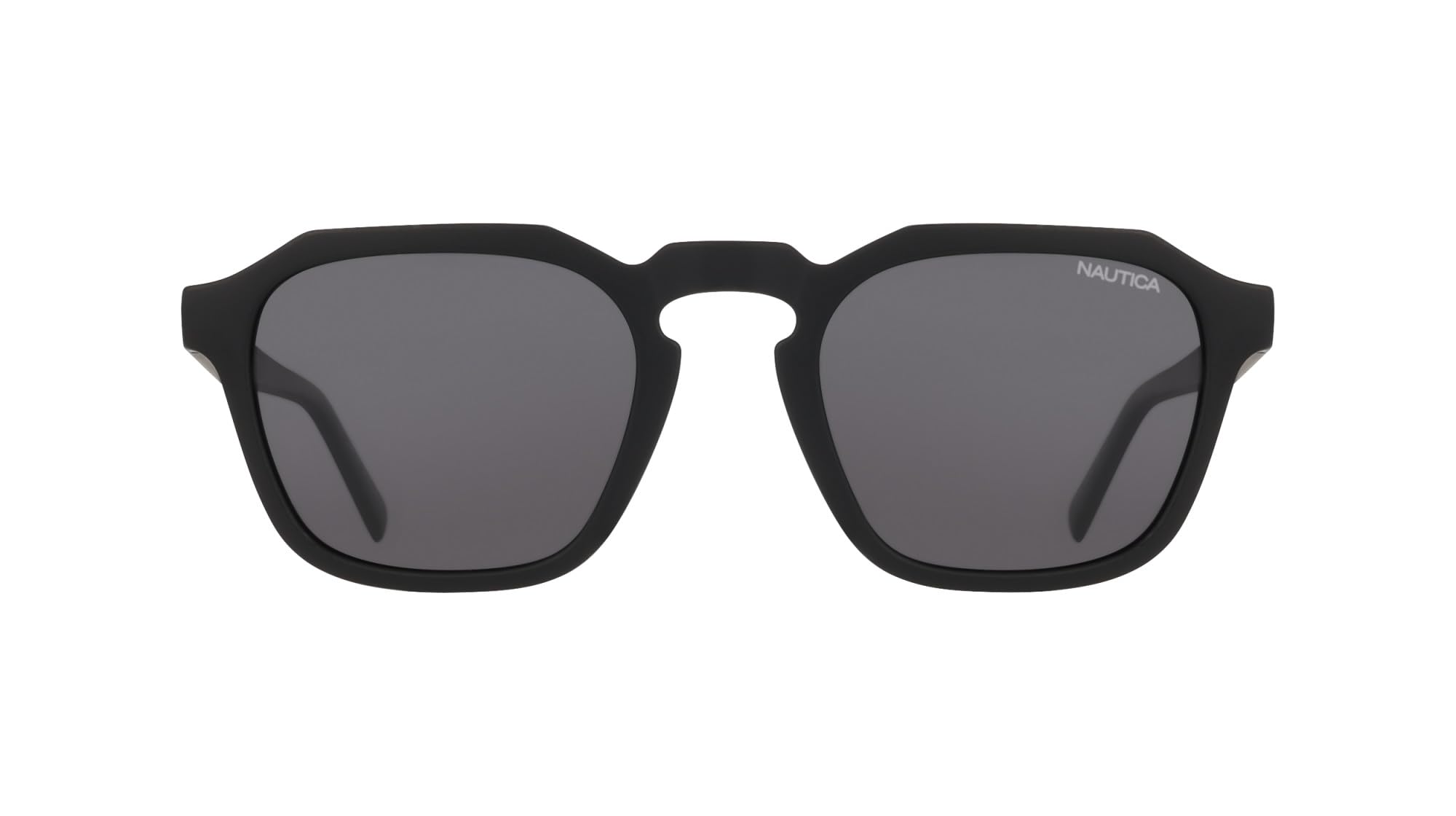 Nautica Men's Sunglasses N916SP - Matte Black with Polar Smoke Lens