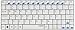 Produktbild Rapoo E6500 Bluetooth Ultra-Slim Tastatur für Android (Multimedia-Schnelltasten, deutsches Layout) weiß