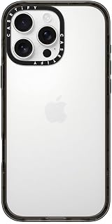 CASETiFY for iPhone 16 Pro Max Case - Impact Clear Black