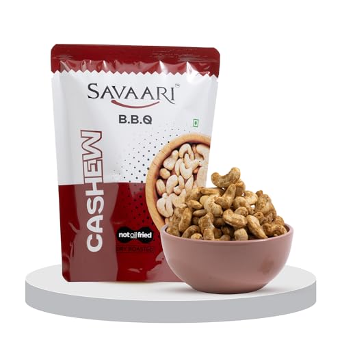 Image of SAVAARI BBQ Cashew /Dry Roasted /Export Quality - 50 Grams (50 Gram, BBQ)