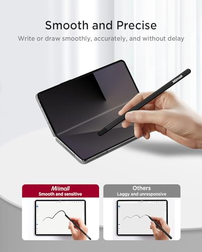 Stylet S Pen de précision en alliage métallique pour Galaxy Z Fold 5
