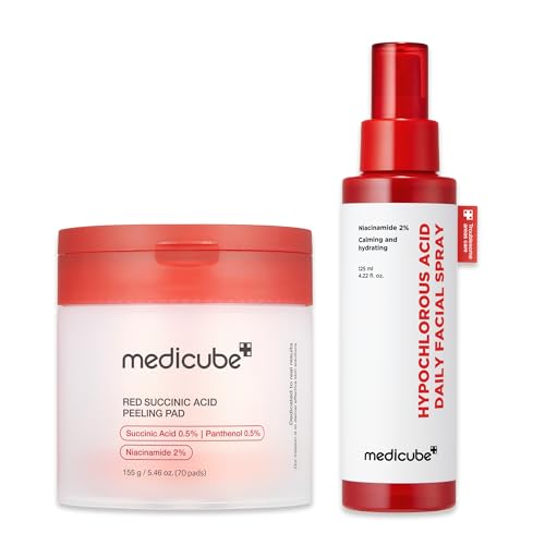 medicube Swipe & Spray Red duo for Troubled Skin: Red Succinic Ac...