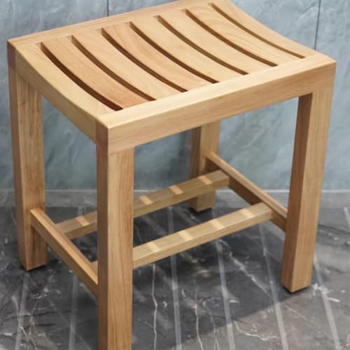 Generisch Teak Badhocker Duschbank A-1